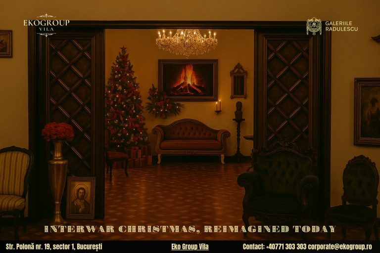 Decoratiuni de Craciun în Stilul Anilor ’30 – O Experiență Elegantă la Eko Group Vila